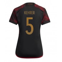 Fotbalové Dres Německo Thilo Kehrer #5 Dámské Venkovní MS 2022 Krátký Rukáv
